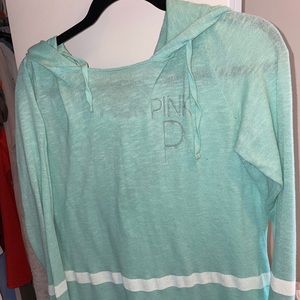 Mint Mesh PINK hoodie